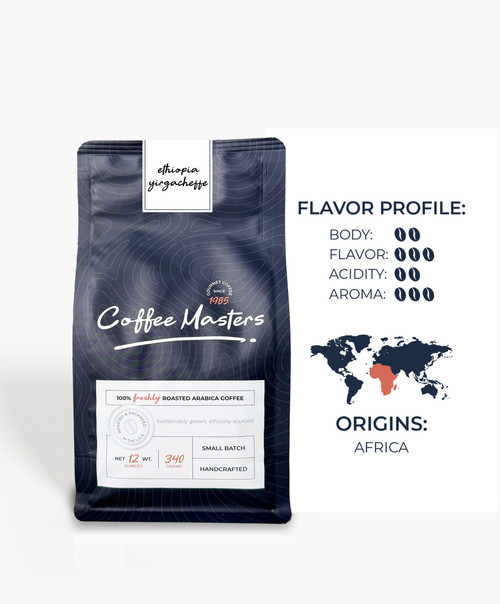 Ethiopia Yirgacheffe 12oz Bag (Case of 4)
