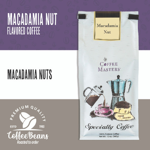 Macadamia Nut 12oz Bag (Case of 4)