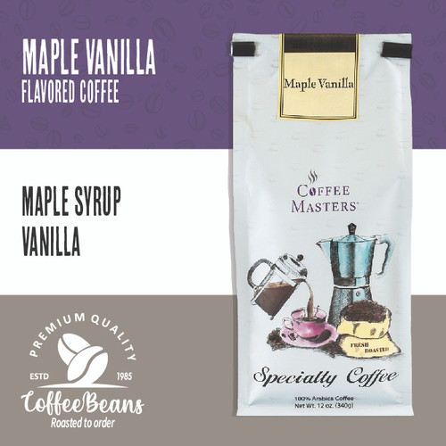 Maple Vanilla 12oz Bag (Case of 4)