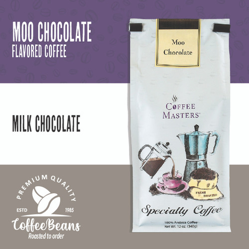 Moo Chocolate 12oz Bag (Case of 4)