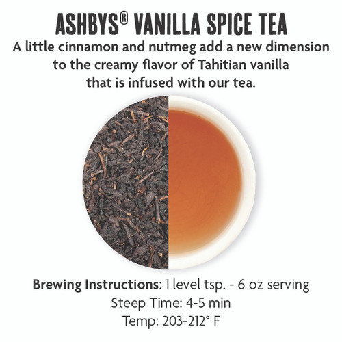 Ashbys® Vanilla Spice Tea 2lb