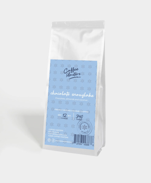 Christmas - Chocolate Snowflake 12oz (Case of 4)