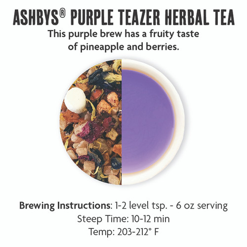 Ashbys® Purple TEAzer Herbal Tea 2lb