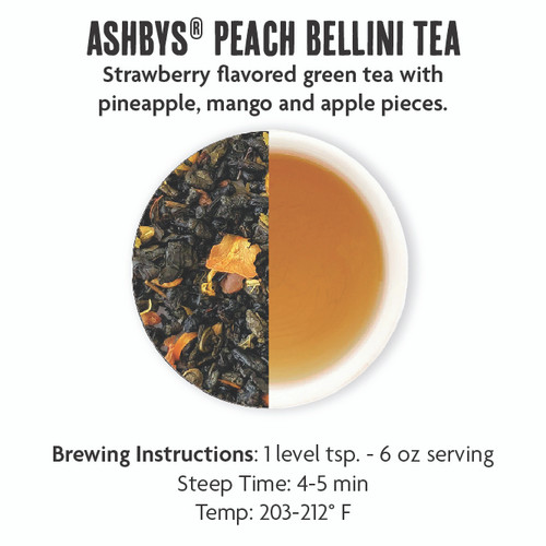 Ashbys® Peach Bellini Tea 2lb