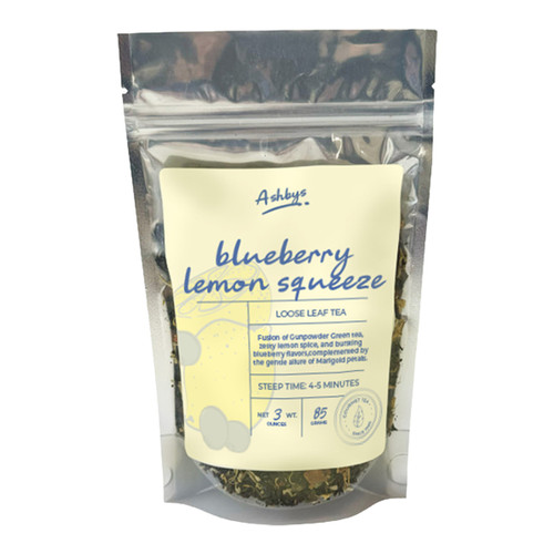 Ashbys® 3oz Loose Tea Bag Blueberry Lemon Squeeze 6/cs