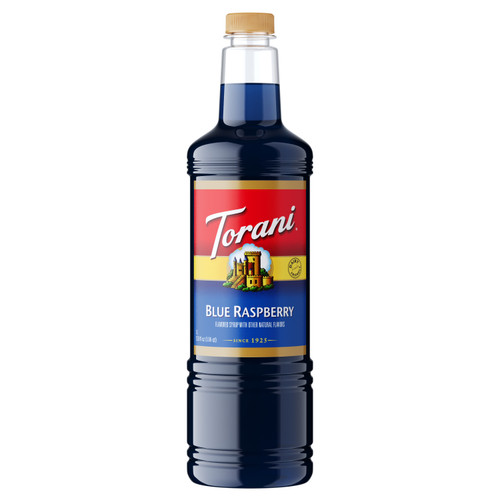 Torani 1 Liter Blue Raspberry Torani 1 Liter Blue Raspberry
