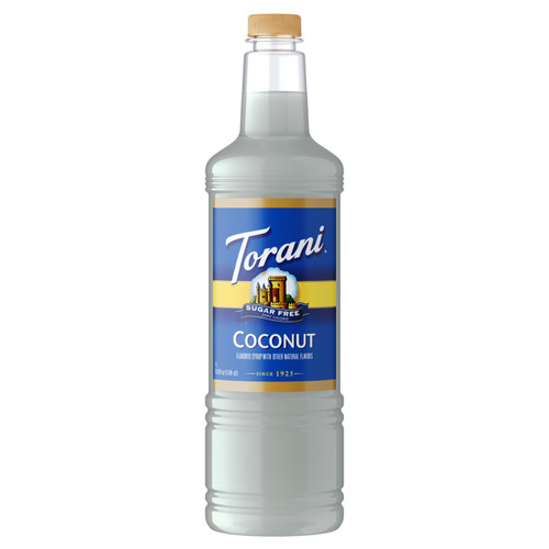 Torani 1 Liter Sugar Free Coconut