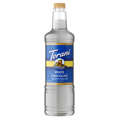 Torani 1 liter Sugar Free White Chocolate