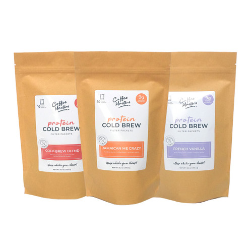Protein Cold Brew Packets - Variety Pack 4/cs