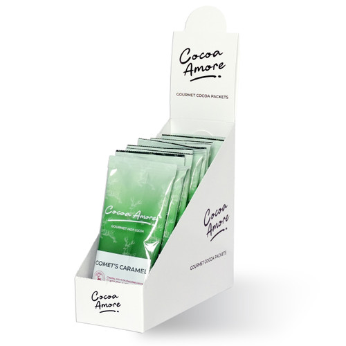 Holiday Cocoa Amore® Comet's Caramel Sleeves 48ct