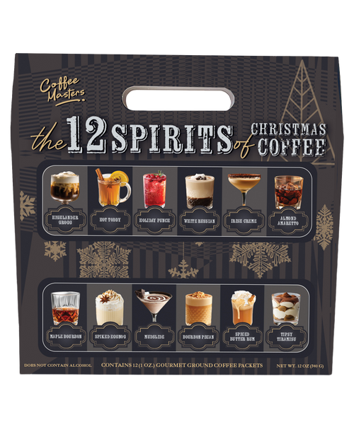 The 12 Spirits of Christmas Coffee Handle 12/cs