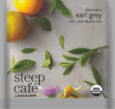 Steep Cafe Organic Earl Grey 50/cs | Chicago Coffee Masters