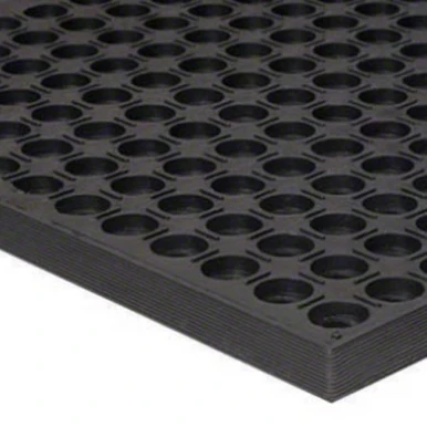 Mat Workstep Wet Area General Purpose Black Apache Mills 3'x5'