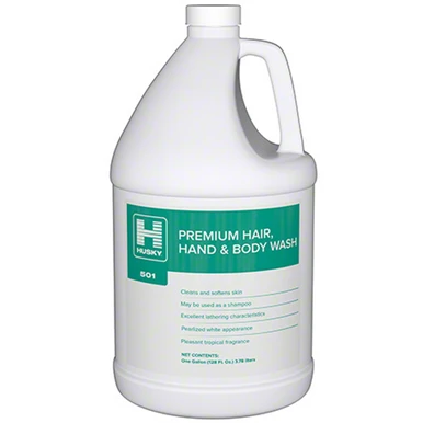 Husky 501 Premium Hair, Hand & Body Wash - Gal.