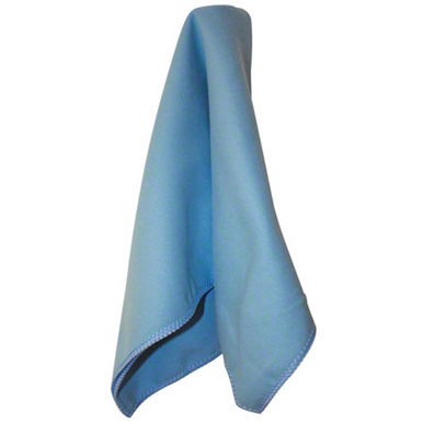 Microfiber Suede Cloth - 16" x 16", Blue