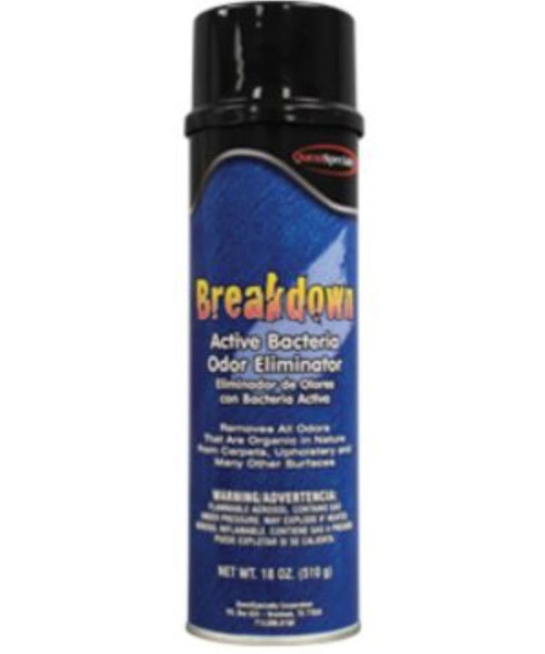BREAKDOWN Aerosol Active Bacteria & Odor Eliminator 18oz