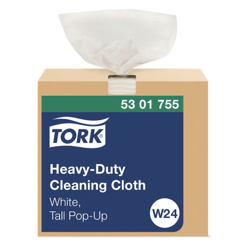 Tork Heavy-Duty Wiper Cleaning Cloth Pop-Up Box