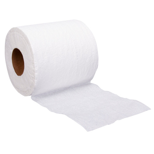 Right Choice® White 2-Ply Single Roll Bath Tissue, 4.0 in. x 3.0 in., individual toilet paper roll