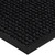 Close-up of Apache Mills waffle-pattern polypropylene surface on pepper-color entrance mat