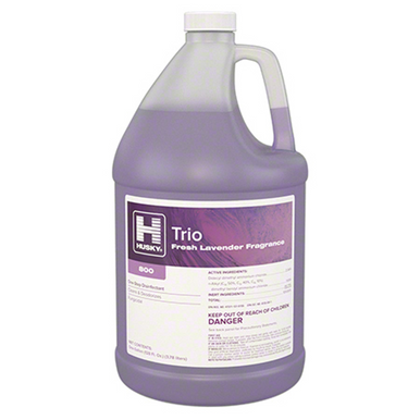 Husky 800 Lavender Trio Disinfectant Purple Fresh Gal. 4/CS