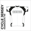 Team DM Fitness Sublimation cycle jersey front image