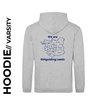 Girlguiding varsity hoodie with print on the back