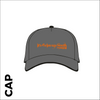 It's Grim Up North Cap graphite grey