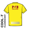 Pudsey and Bramley AC Cool-T, moisture wicking back image showing printed club logo