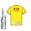 Pudsey and Bramley AC Youth Cool T - fluorescent
