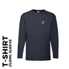 Long Sleeve T-Shirt with embroidered LDWA logo to Left Chest