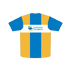 Short sleeve Race Athletic T-shirt club design in full sublimation print. Back picture showing custom design
