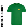 Honeypot Hundred Cool T with Printed Logo Left Chest & Map on Back