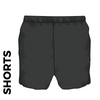 Rodillian Runners athletic shorts, back view