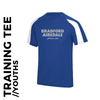Bradford Airedale AC Training T-Shirt With Logo Printed In Silver