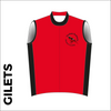 Ladies Summer club bundle kit. Detail image of the club cycle gilet included in the club kit bundle deal. 