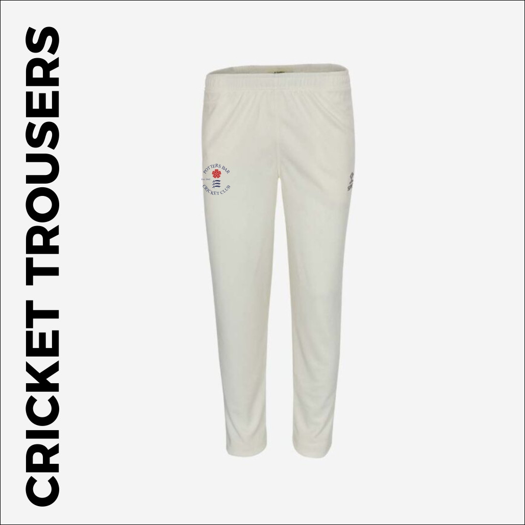 Potters Bar CC Cricket Trouser Custom Sports Kit