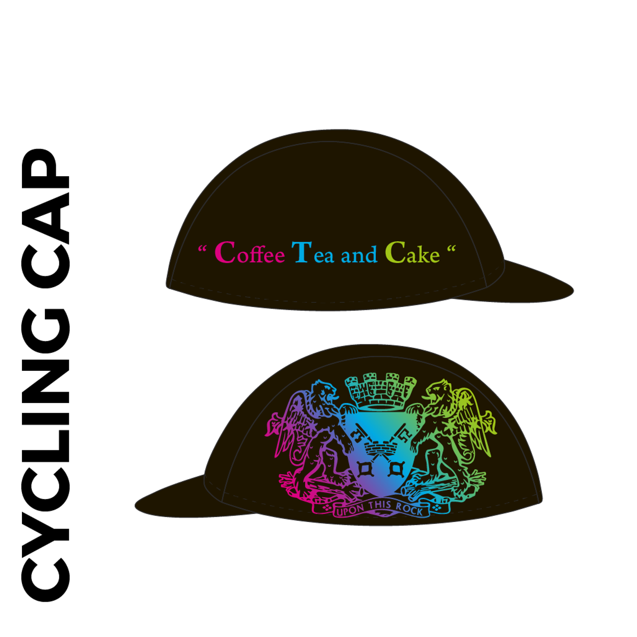 custom cycling cap
