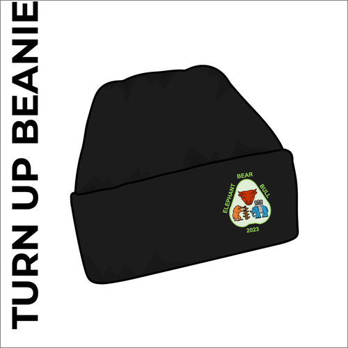 turn up beanie with embroidered club crest on the front. 