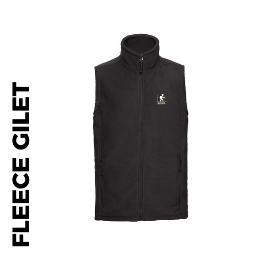Softshell Gilet with embroidered LDWA logo to Left Chest