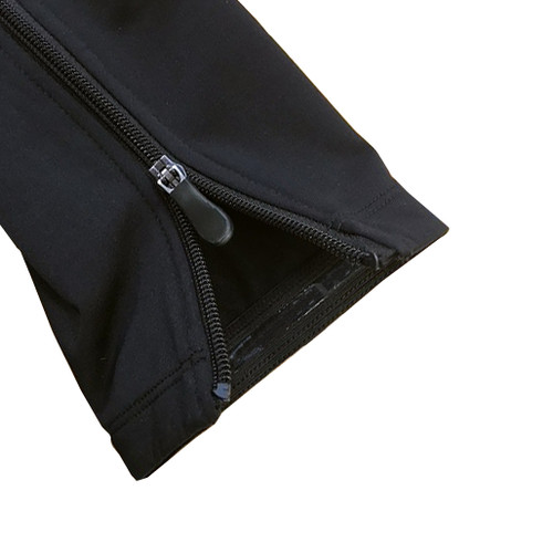 zip warm up pants