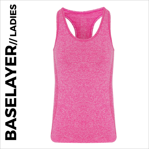custom printed Pink ladies baselayer vest