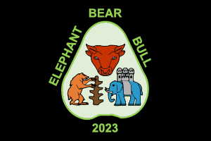 Elephant Bear Bull - LDWA 100