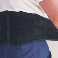 Work Back Support Brace With 3 Adjustable Support Levels.