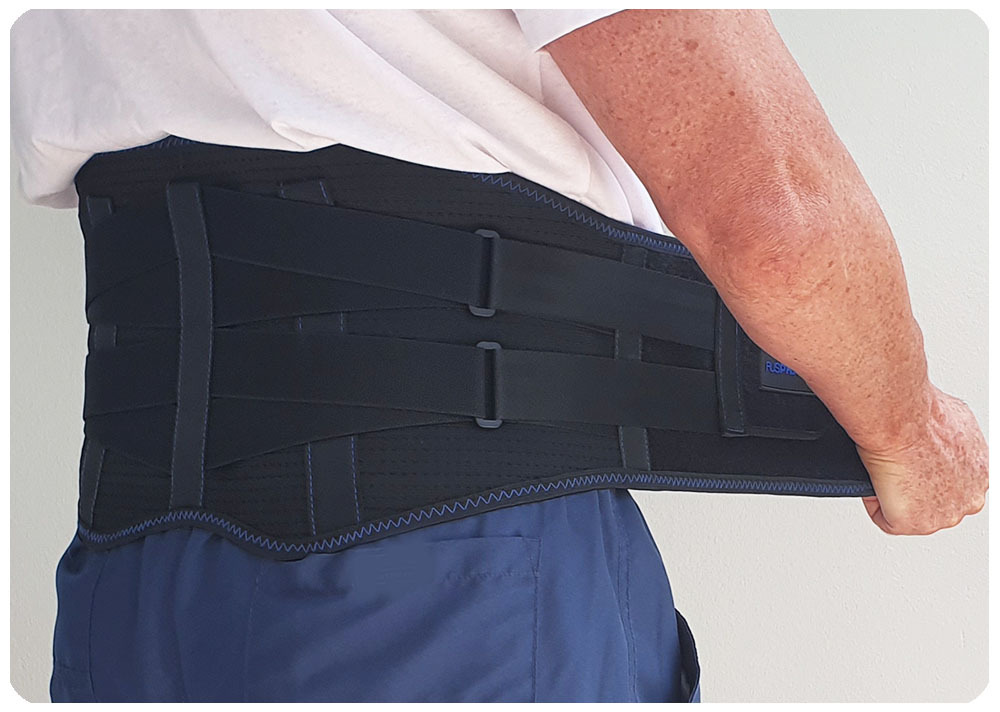 BackBrace.au video refund offer customer wearing back support