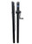 Spartan Titan Pro 2-7/8" Round External Wind Tennis Net Posts - USA Manufactured