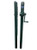 Spartan Titan Pro 2-7/8" Round External Wind Tennis Net Posts - USA Manufactured