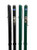 Spartan Titan Pro 2-7/8" Round Pickleball Net Posts - USA Manufactured