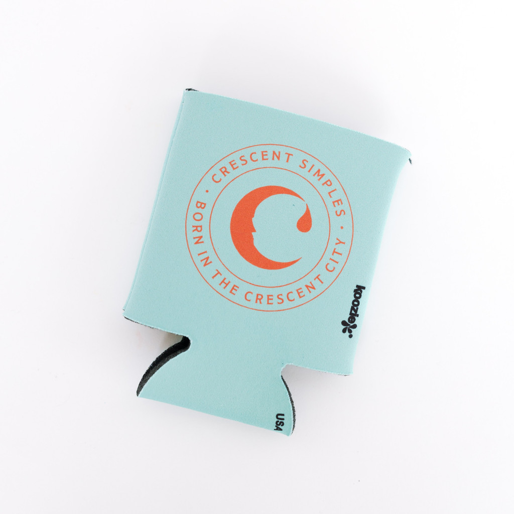 Crescent Simples koozie