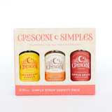 Fall flavored simple syrups in a gift box Fall flavored simple syrups in a gift box
