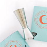 Crescent Simples branded jigger